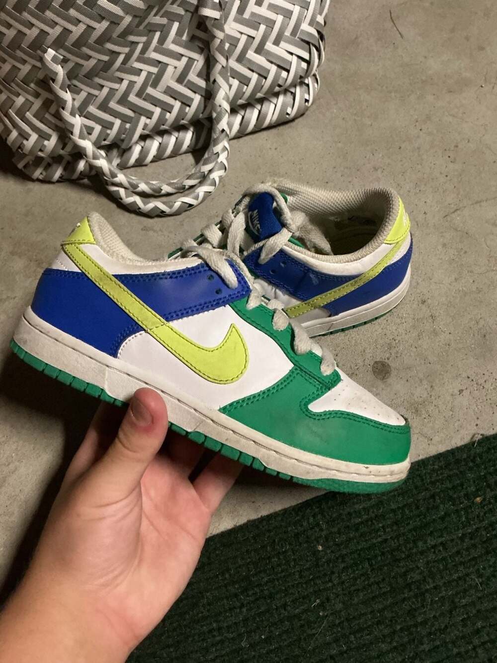 Nike Dunk Low PS Stadium Green Royal 1 Youth